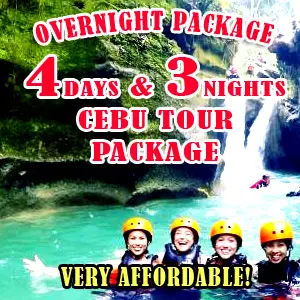 4 days 3 nights Cebu Complete