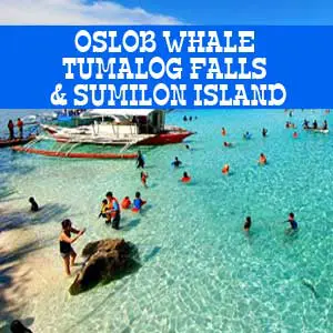 Oslob Whale Tumalog Falls and Sumilon Island